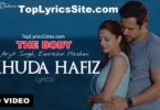 Khuda Hafiz Lyrics