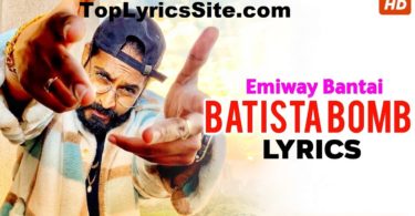 Batista Bomb Lyrics