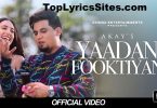 Yaadan Fooktiyan Lyrics