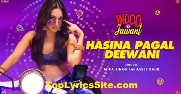 Hasina Pagal Deewani Lyrics