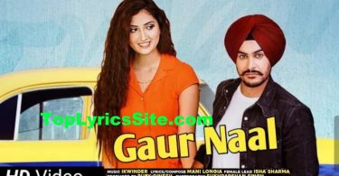 Gaur Naal Lyrics
