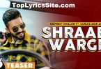 Shraab Wargi Lyrics