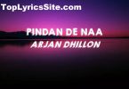 Pindan De Naa Lyrics