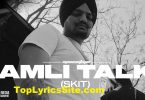 Amli Talk (SKIT) Lyrics