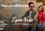 Zyada Vadia Lyrics