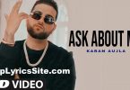 Ask About Me Lyrics