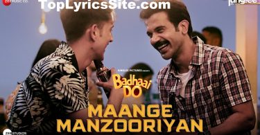 Maange Manzooriyan Lyrics
