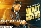 Wait & Watch Lyrics